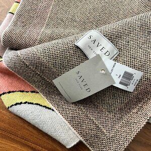 NWT SAVED NY DNR - VERSAILLES THROW  Mongolian cashmere